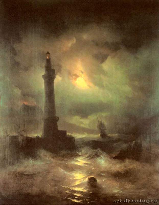 Неаполитанский маяк. 1842 - Neapolitan Lighthouse. 1842
Романтизм, реализмРоссияВенеция. Остров св. Лазаря. Музей армянской конгрегации мхитаристов